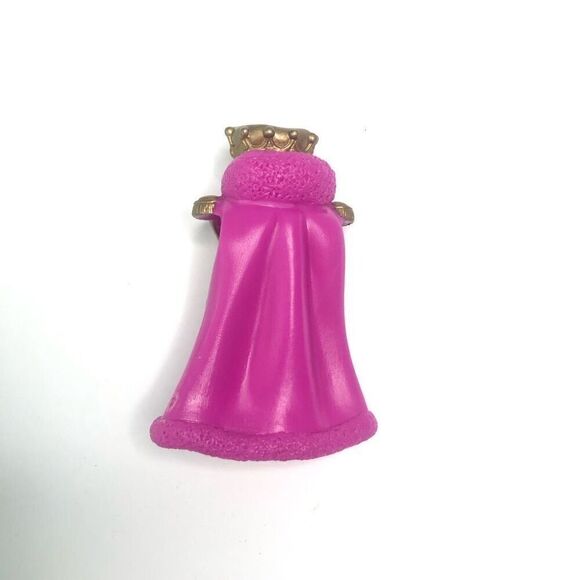 imaginext princess precious places pink cape crown plastic rubber replacement - Picture 2 of 4